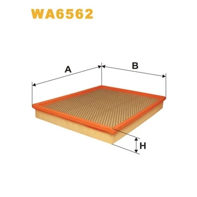 Bilde av Luftfilter WIX FILTERS WA6562