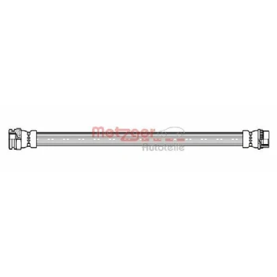 Bilde av METZGER 4111143 Bremseslange 210 F10 x 1 PEUGEOT: 308 I SW, 307 CC, 3008 I, CITROËN: C4 II Hatchback