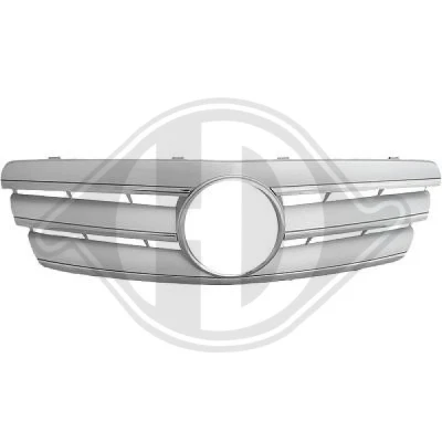 Bilde av DIEDERICHS HD Tuning 1671340 Radiatorgitter sølv, krom MERCEDES BENZ: C Klasse Sedan
