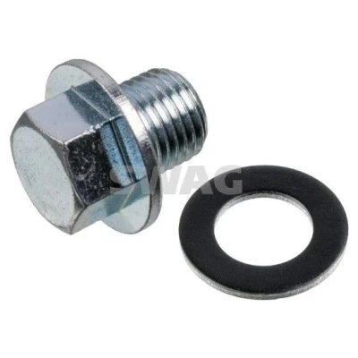 Bilde av SWAG 81 93 0264 Oljeplugg Stål 14 med tetningsring TOYOTA: Prius II Liftback, Yaris Hatchback, Avensis III Stasjonsvogn, LEXUS: IS I Sedan, GS