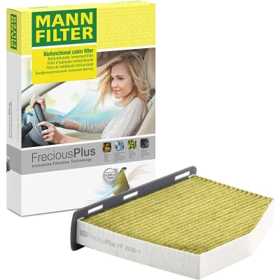 Bilde av MANN FILTER FP 2939/1 Kupéfilter VOLKSWAGEN: Caddy 4 Kasten, 3, Passat B7 Variant, AUDI: A3 Sportback, Hatchback, Q3, SKODA: Octavia 2 Combi