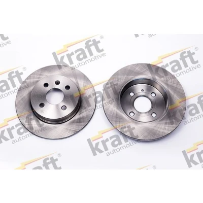 Bilde av KRAFT 6051660 Bremseskiver 264, 264,0 10,0 4 fullt ut OPEL: Combo C Varebil / Stasjonsvogn, Meriva A, Astra H TwinTop