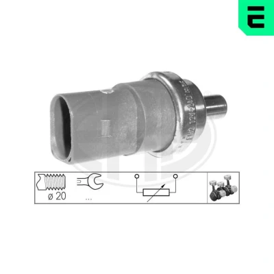 Bilde av Sensor, kjølemiddeltemperatur, audi,bentley,dodge,ford,jeep,mercedes benz,mitsubishi,porsche,seat,skoda,vw, 013 542 78 17, 06A 919 501 A
