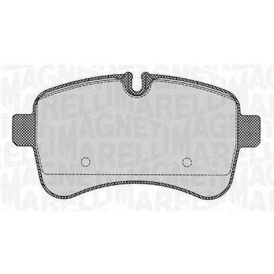 Bilde av MAGNETI MARELLI 363916060284 Bremseklosser klargjort for slitasjeindikator IVECO: Daily 4 Kasten/Kombi, 6 , V Varebil / Stasjonsvogn