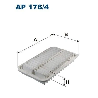 Bilde av FILTRON AP 176/4 Luftfilter 48,5 147 246,5 Filterinnsats OPEL: Agila B