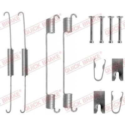 Bilde av QUICK BRAKE 105 0781 Tilbehørsett, bremsesko