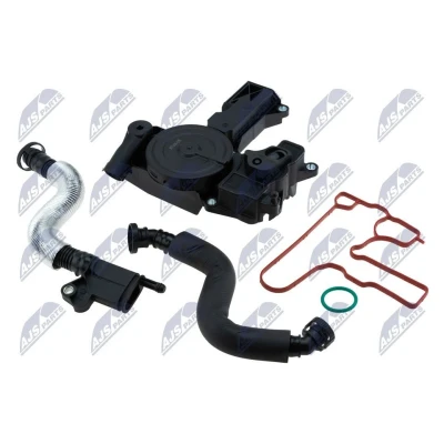Bilde av NTY SEP VW 015 oljeutskiller, veivhuslufting med slange AUDI: A4 B8 Avant, A5 Sportback, A3 VOLKSWAGEN: GOLF 6, Jetta 4