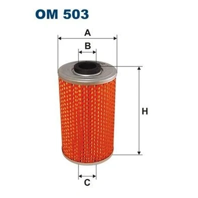 Bilde av FILTRON OM 503 Oljefilter Filterinnsats