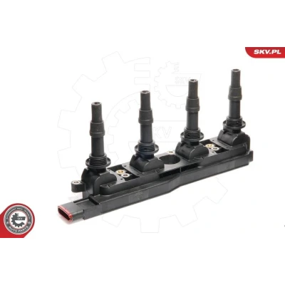 Bilde av ESEN SKV 03SKV070 Tennspole 5 polet 12V elektrisk inkl. tenningspluggkontakt OPEL: Vectra C Caravan, Astra G Cabrio, CC, SAAB: 9 3 Sedan