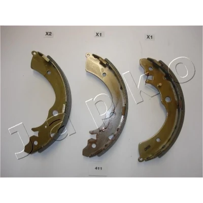 Bilde av JAPKO 55411 Bremsesko bakaksel 220 35 HONDA: ACCORD 4, CR V 1