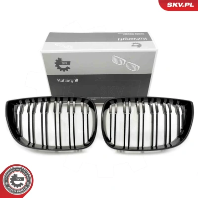 Bilde av ESEN SKV 66SKV005 Radiatorgitter glanset, svart BMW: 1 Hatchback