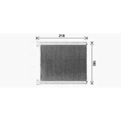 Bilde av Varmeapparat register AVA QUALITY COOLING MS6763