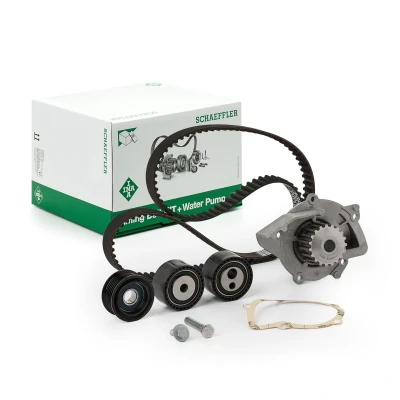 Bilde av INA 530 0234 30 vannpumpe + Registerreimsett med PEUGEOT: 406 Sedan, Stasjonsvogn, 807, CITROËN: C5 I Hatchback
