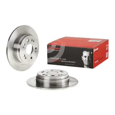 Bilde av BREMBO 08.8868.20 Bremseskiver 282 9 5 fullt ut med skruer HONDA: CR V 2