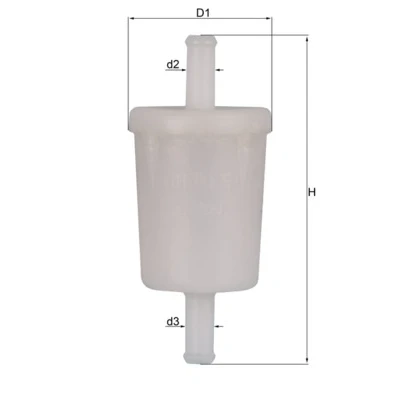 Bilde av MAHLE ORIGINAL KL 260 OF Drivstoffilter ledningsfilter 5 5,0 VOLVO: FH 12