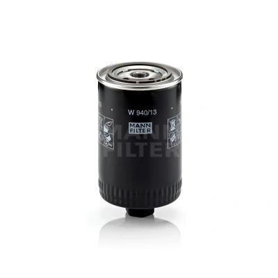 Bilde av MANN FILTER W 940/13 Oljefilter 3/4 16 UNF med en retursperreventil Påskruingsfilter AUDI: 100 C4 Avant, Sedan