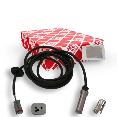 Bilde av FEBI BILSTEIN 46548 ABS Sensor venstre bakaksel, framaksel venstre, høyre, høyre bakaksel med fett, hylse 1250 2650 2705
