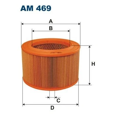 Bilde av FILTRON AM 469 Luftfilter 113 178 Filterinnsats SUZUKI: SJ 413