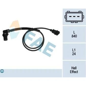 Bilde av Turtallssensor, motormanagement, opel,vauxhall, 1238228, 6238377, 7700810405, 90506103, 9174621