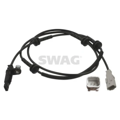 Bilde av SWAG 62 93 6948 ABS Sensor framaksel venstre, høyre med skrue 1300 hvit CITROËN: C5 III Stasjonsvogn, 3, C6 Sedan, PEUGEOT: 407 SW