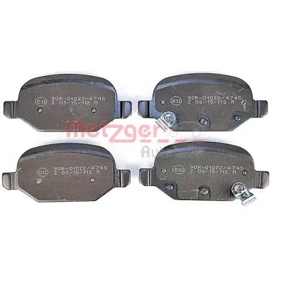 Bilde av METZGER 1170818 Bremseklosser bakaksel FIAT: Panda III Hatchback