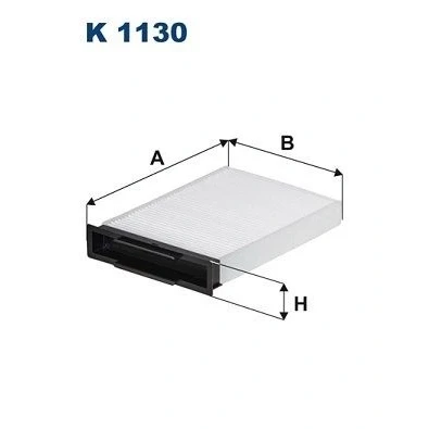 Bilde av FILTRON K 1130 Kupéfilter Partikkelfilter 265 178 42 RENAULT: MEGANE 2, 2 Kombi