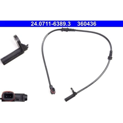 Bilde av ATE 24.0711 6389.3 ABS Sensor 573 MERCEDES BENZ: SLK
