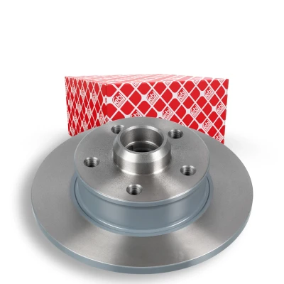 Bilde av FEBI BILSTEIN 11394 Bremseskiver bakaksel 226 10 5 100 fullt ut belagt VOLKSWAGEN: GOLF 3, Passat B3/B4 Stasjonsvogn