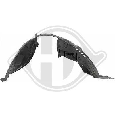 Bilde av DIEDERICHS 6045908 Hjulbue innvendig, foran høyre NISSAN: Qashqai / Qashqai+2 I