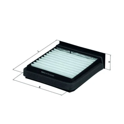 Bilde av MAHLE ORIGINAL LA 376 Kupéfilter Partikkelfilter 200,0 176 51,0 MITSUBISHI: Space Star, VOLVO: S40 I, V40 Stasjonsvogn
