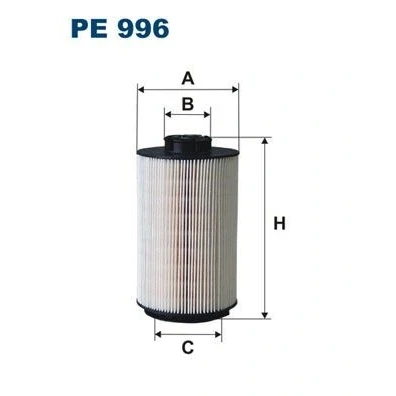 Bilde av FILTRON PE 996 Drivstoffilter Filterinnsats