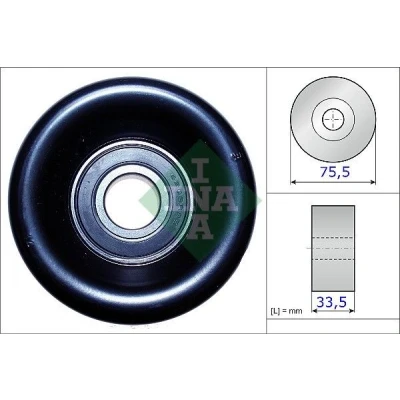 Bilde av INA 531 0827 10 Strammerull HONDA: CR V 3, 2, Accord 7 Limousine