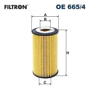 Bilde av FILTRON OE 665/4 Oljefilter Filterinnsats FORD: Transit Connect V408 Van, Tourneo / Grand Stasjonsvogn