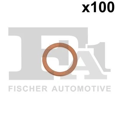 Bilde av FA1 722.520.100 Tetningsring 10 1 A formet Kobber