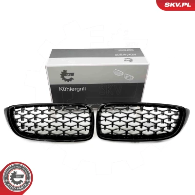 Bilde av ESEN SKV 66SKV154 Radiatorgitter glanset, svart BMW: 4 Coupé, Gran Coupe