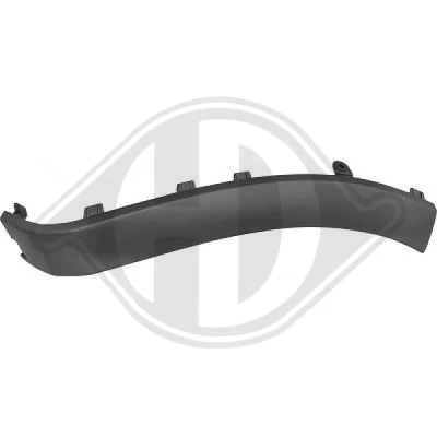 Bilde av Pynte / vernelist, støtfanger, Foran venstre vw polo iv OE 6Q0853085D V7D,