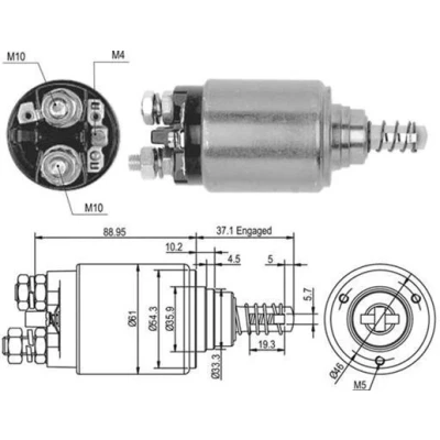 Bilde av MAGNETI MARELLI 940113050376 Magnetbryter, starter