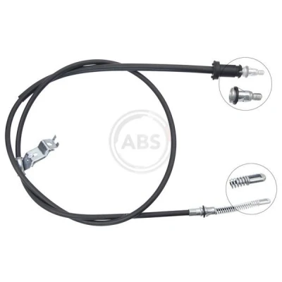 Bilde av Kabel, parkeringsbremse, Bakre venstre, jeep cherokee, 52128511AC, 52128511AD, 52128511AF, K52128511AC, K52128511AD, K52128511AF