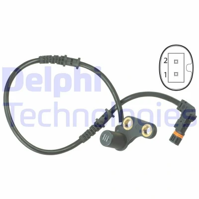 Bilde av DELPHI SS20493 ABS sensor passiv 575 MERCEDES BENZ: SLK, C Klasse Sedan, T modell