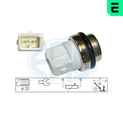 Bilde av Sensor, kjølemiddeltemperatur, mitsubishi,opel,renault,volvo, 30809548, 44 01 661, 77 00 865 290, 91 09 M809548
