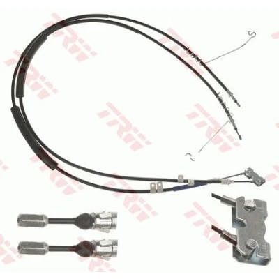 Bilde av TRW GCH558 Bremsekabel 1998, 1870 Skivebrems FORD: Transit Connect Mk1 Van, Tourneo