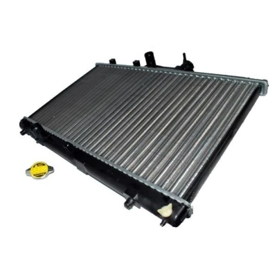 Bilde av THERMOTEC D72002TT Radiator Aluminium, plast for kjøretøy med/uten klimaanlegg 350 659 16 Manuel girkasse Kjøleribber satt sammen mekanisk