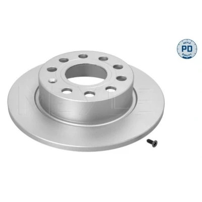 Bilde av MEYLE 115 523 0018/PD Bremseskiver bakaksel 255 10 5 112 fullt ut Sink lamell belagt med skruer PD Quality VOLKSWAGEN: Caddy 3, GOLF 5, 6