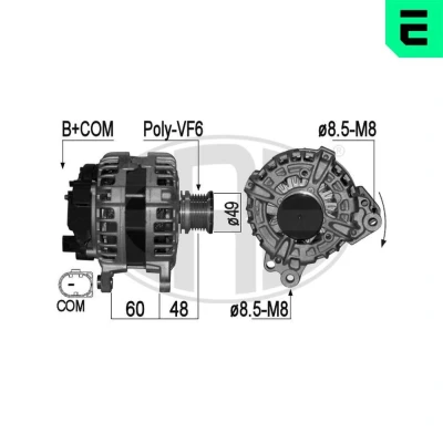 Bilde av Dynamo, audi,seat,skoda,vw, 03L 903 023 K, KX, 04L 024 S, SX
