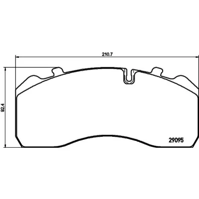 Bilde av TEXTAR PRO 92203003 Bremseskiver 300 28 05/07 130 innvendig ventilert belagt uten hjullager, hjulfestebolt, hjulnav SSANGYONG: Rodius I