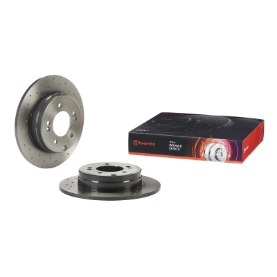 Bilde av BREMBO Bremseskive HYUNDAI: ix35, SONATA V, 6 284mm 10mm 5 fullt ut, hullet belagt 08.A708.1X 584113K100,584113K110,584113S100,S584113K100