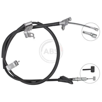 Bilde av Kabel, parkeringsbremse, Bakre venstre, honda cr v ii, 47560 S9A 023