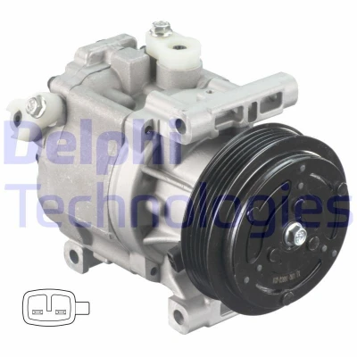Bilde av DELPHI CS20403 Kompressor Scroll compressor PAG 46 med kompressorlje FIAT: BRAVO 2