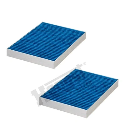Bilde av HENGST FILTER E2919LB 2 Kupéfilter med antibakteriell effekt 261 185 32 MERCEDES BENZ: S Klasse Sedan, CLS Coupé