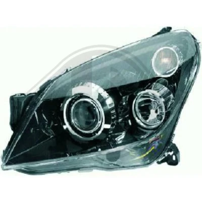 Bilde av DIEDERICHS 1806984 Frontlykter høyre D2S, D2S/H7, H7 OPEL: Astra H Caravan